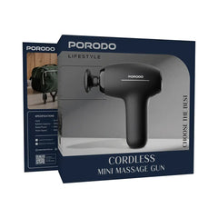A Photo Of Porodo Lifestyle Cordless Mini Massage Gun