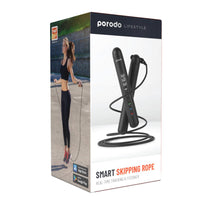 Porodo Lifestyle Smart Voice Jump Skip Rope | PD-SMVJP-BK