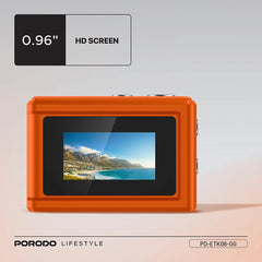 A Photo Of Porodo Lifestyle Snap & Go Mini Digital Camera