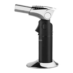 A Photo Of Porodo Lifestyle TurboFlare Rotating Flame Burner - Black