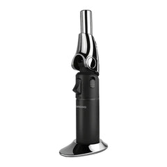 A Photo Of Porodo Lifestyle TurboFlare Rotating Flame Burner - Black