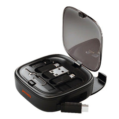 A Photo Of Porodo Multi-Device Charging Kit with 60W Type-C Cable, Universal Adapters, Data Transfer & SIM Management