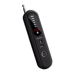 A Photo Of Porodo Spy Guard Wireless Signal & Hidden Camera Detector – 6 Sensitivity Levels, Infrared Lens Detection, Audible Alarm, 8-Hour Battery Life, Portable Anti-Surveillance Device – Black