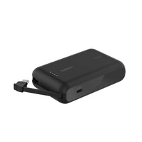 Belkin 10,000mAh Power Bank with Integrated USB-C Cable