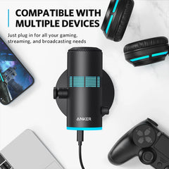 A Photo Of Anker PowerCast M300 USB Condenser Microphone