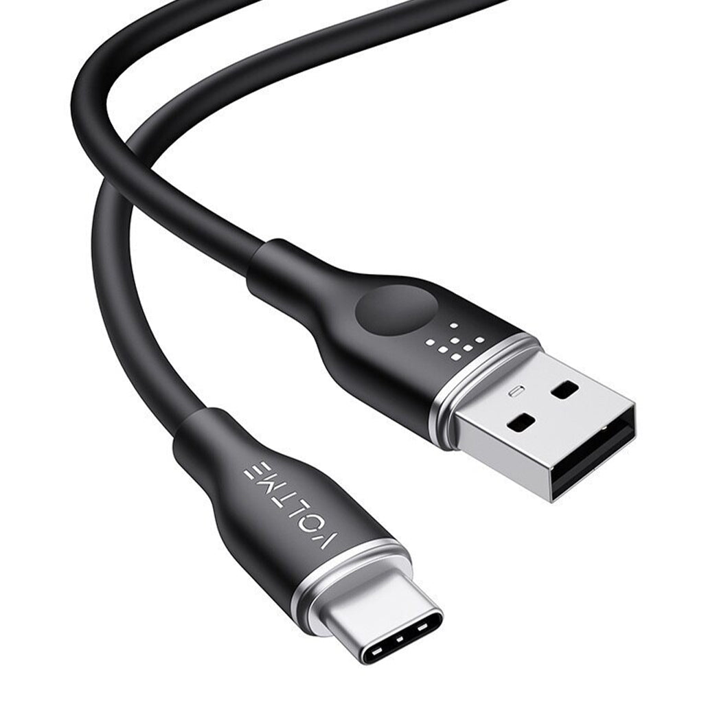 A Photo Of Voltme Powerlink Moss USB-A to USB-C Cable 3.3ft (1M) – 60W