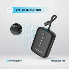 A Photo Of Powerology 10000mAh Power Bank - PPBCHA66-BK