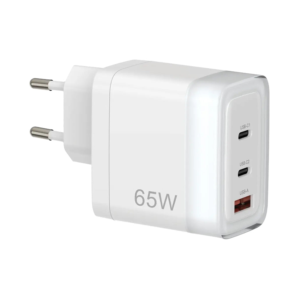 A Photo Of Powerology Lunex Series Fast Charging Adapter - White