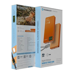 A Photo Of Powerology MagVolt 10000mAh Magnetic Power Bank - Black