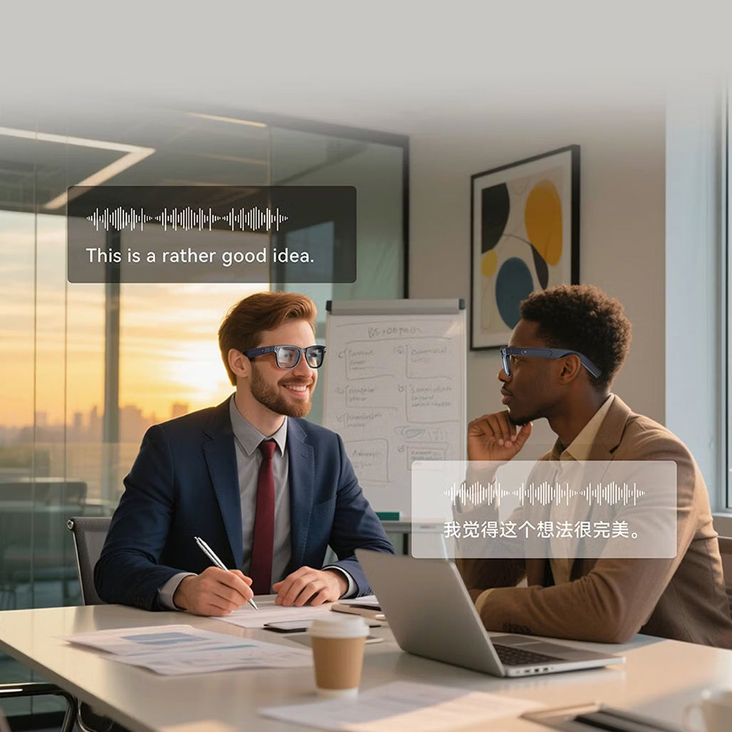 A Photo Of Powerology Paganspo AI Camera Smart Glasses