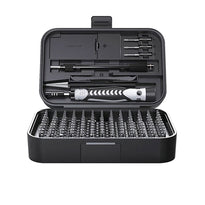 Precision Screwdriver Set 150 Pieces - CRV-117 | 130-in-1 CR-V Screwdriver Kit with 117 Magnetic Bits for Laptop and Electronic Repair