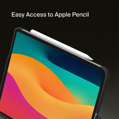 A Photo Of Belkin Pro Arabic Keyboard Case with Magnetic Stand for iPad Pro 11