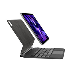 A Photo Of Belkin Pro Arabic Keyboard Case with Magnetic Stand for iPad Pro 11