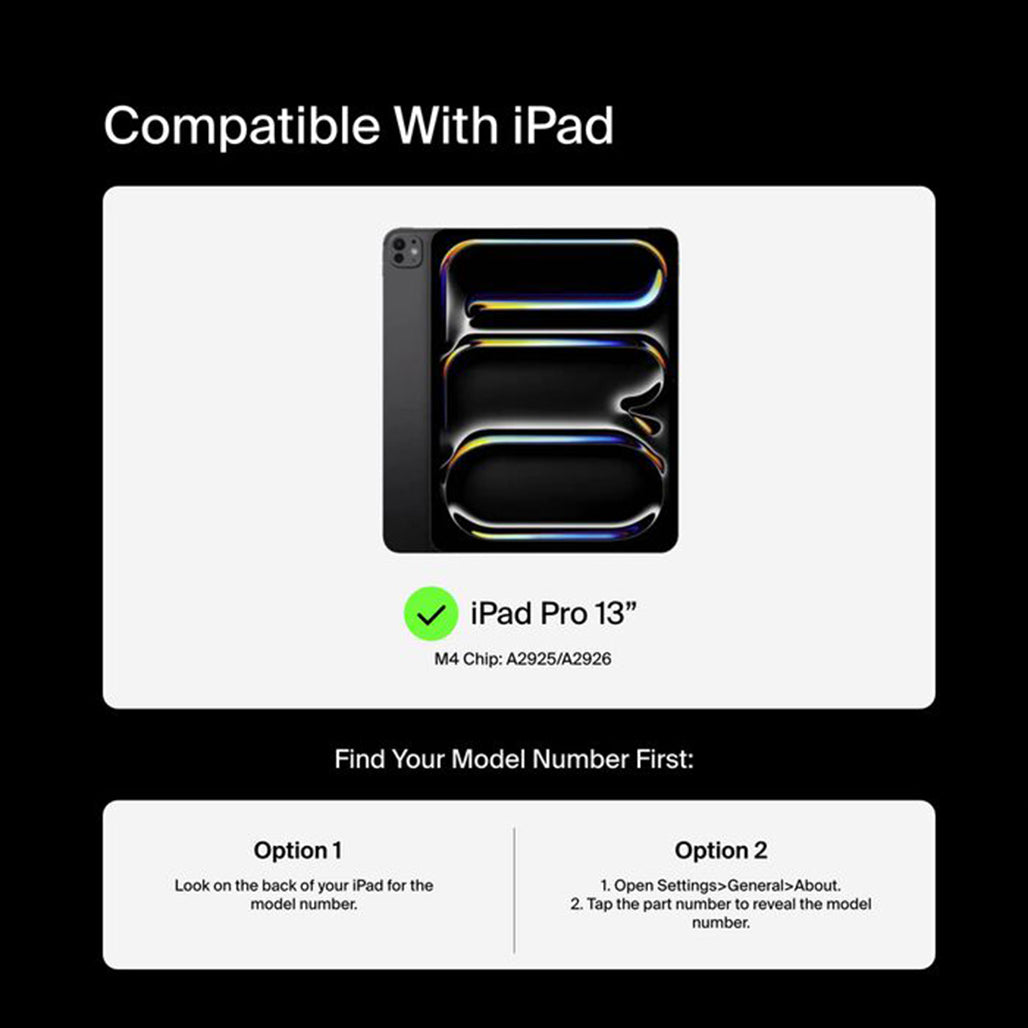 A Photo Of Belkin Pro Keyboard Case with Arabic Keys & Magnetic Stand for iPad Pro 13