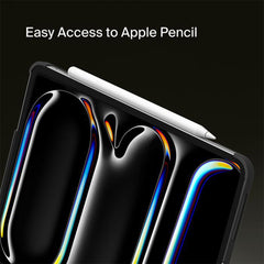 A Photo Of Belkin Pro Keyboard Case with Arabic Keys & Magnetic Stand for iPad Pro 13