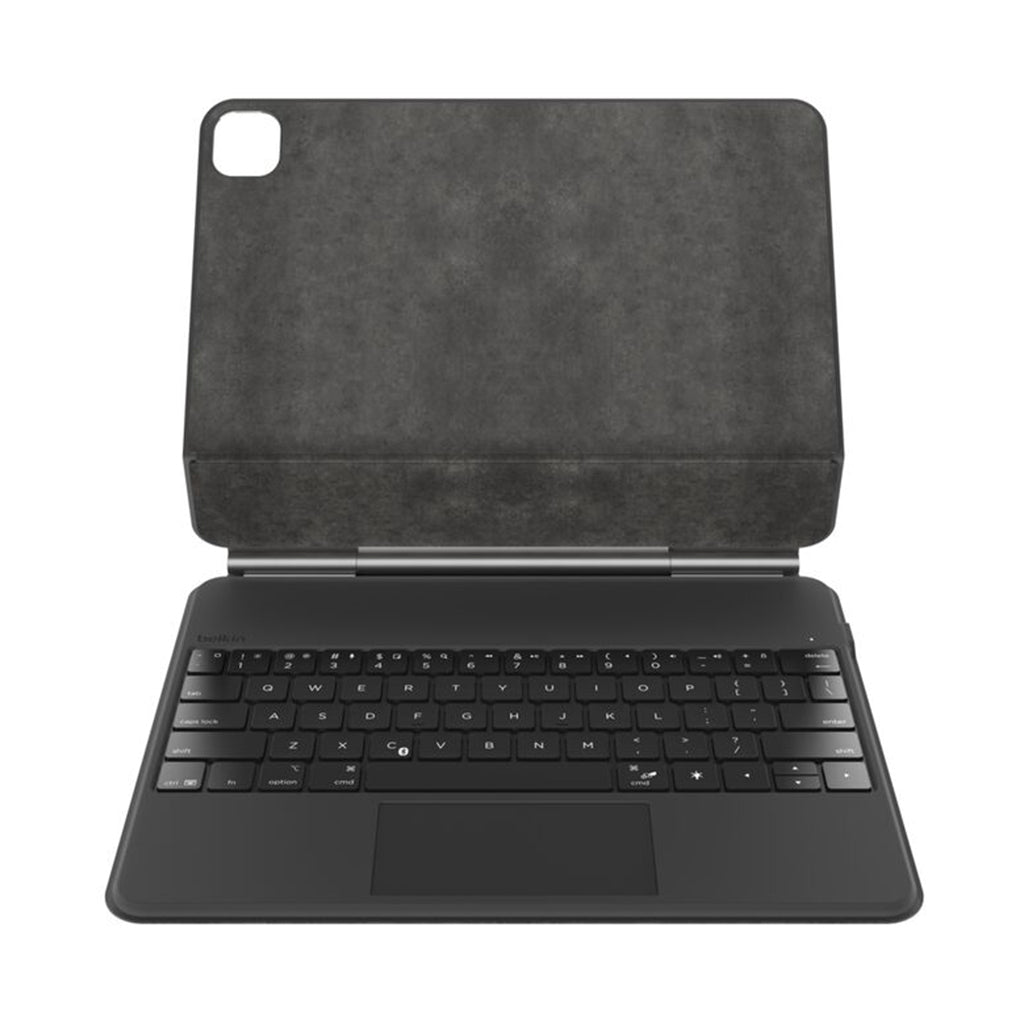 A Photo Of Belkin Pro Keyboard Case with Arabic Keys & Magnetic Stand for iPad Pro 13