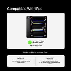 A Photo Of Belkin Pro Keyboard Case with Arabic Keys & Magnetic Stand for iPad Pro 13