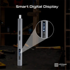 A Photo Of Promate ProTools-62A - 62-Piece Cordless Electric Screwdriver Kit with LED Light and High-Quality S2 Steel Bits