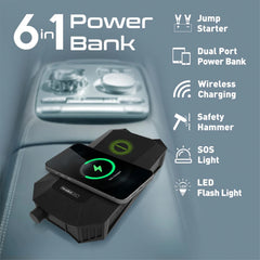 A Photo Of Promate 1500A/12V Car Jump Starter Power Bank