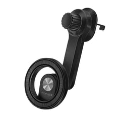 A Photo Of Promate MagGrip Cradeless Magnetic Ring Smartphone Holder for AC Vent | MagHoop-AV – Universal Compatibility & Secure Grip