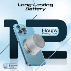 A Photo Of Promate Punch Mini - Bluetooth Speaker with MagSafe Compatibility