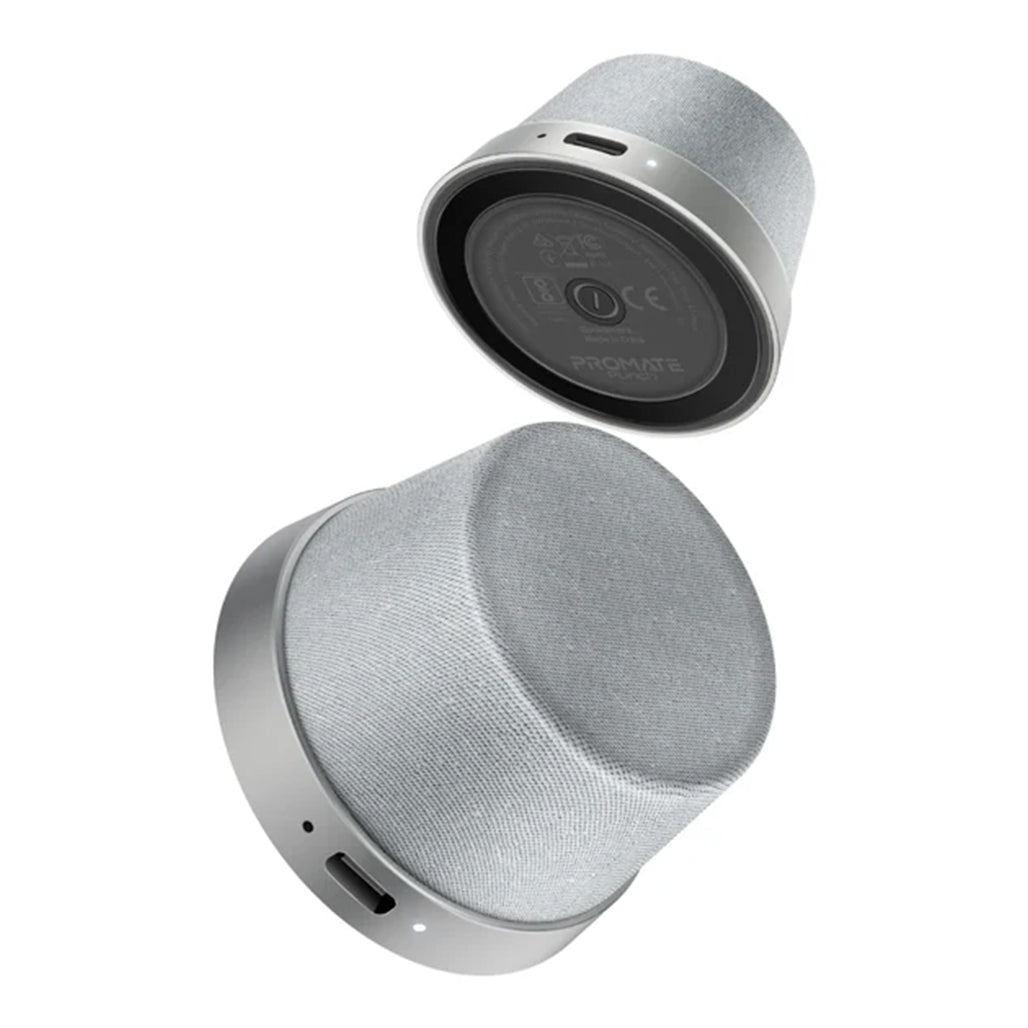A Photo Of Promate Punch Mini - Bluetooth Speaker with MagSafe Compatibility