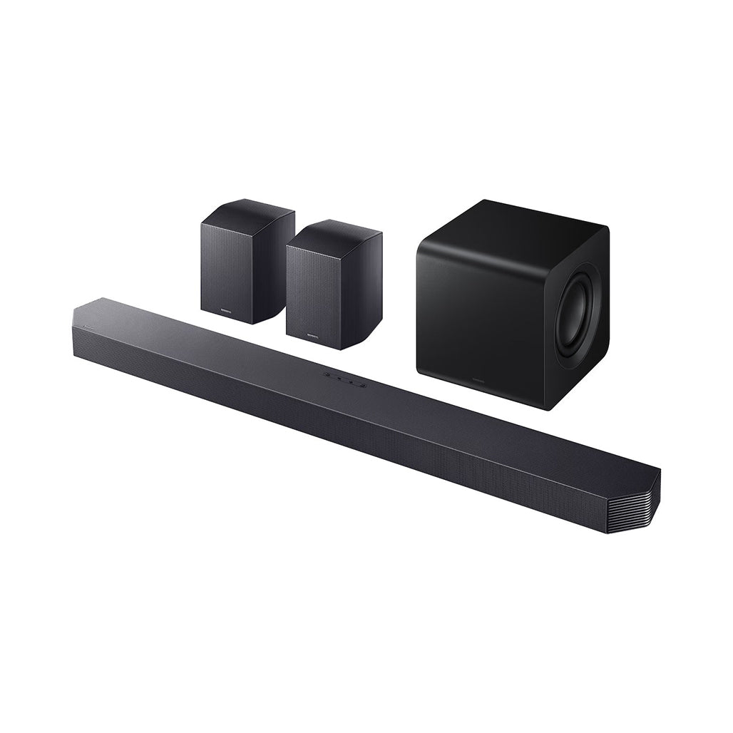 A Photo Of Samsung Q-series Soundbar HW-Q930F 9.1.4 ch Subwoofer & Rear Speaker
