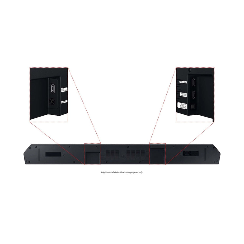 A Photo Of Samsung 3.1.2ch Dolby Atmos Soundbar with Q-Symphony - HW-Q600C