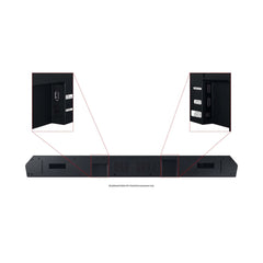 A Photo Of Samsung 3.1.2ch Dolby Atmos Soundbar with Q-Symphony - HW-Q600C