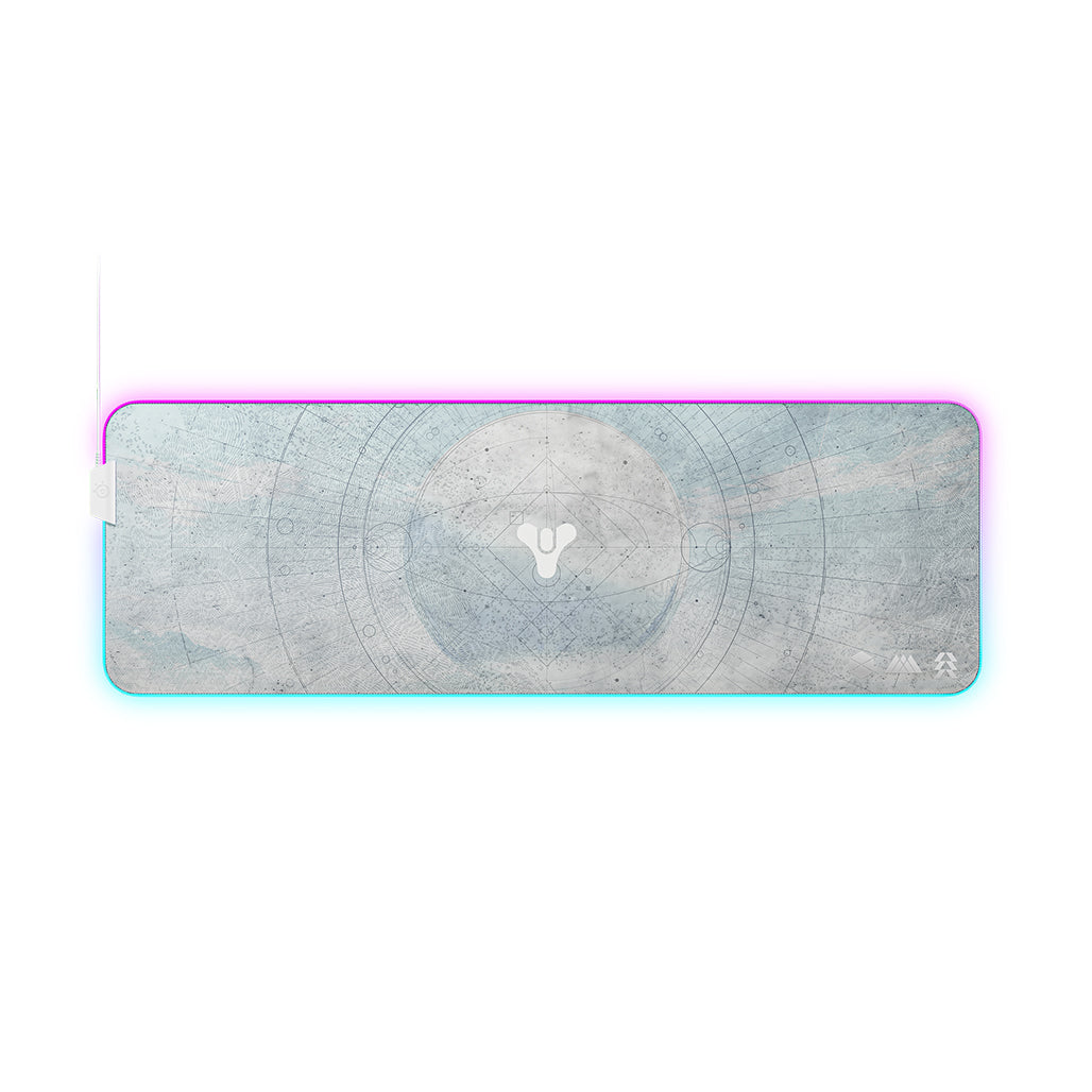 A Photo Of SteelSeries QCK PRISM XL Destiny Edition Gaming Mouse Pad | RGB Illumination & Exclusive In-Game Item | 5451946