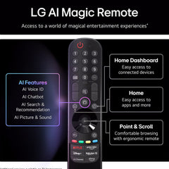 A Photo Of LG QNED evo AI QNED86 - MiniLED 4K 120Hz Smart TV