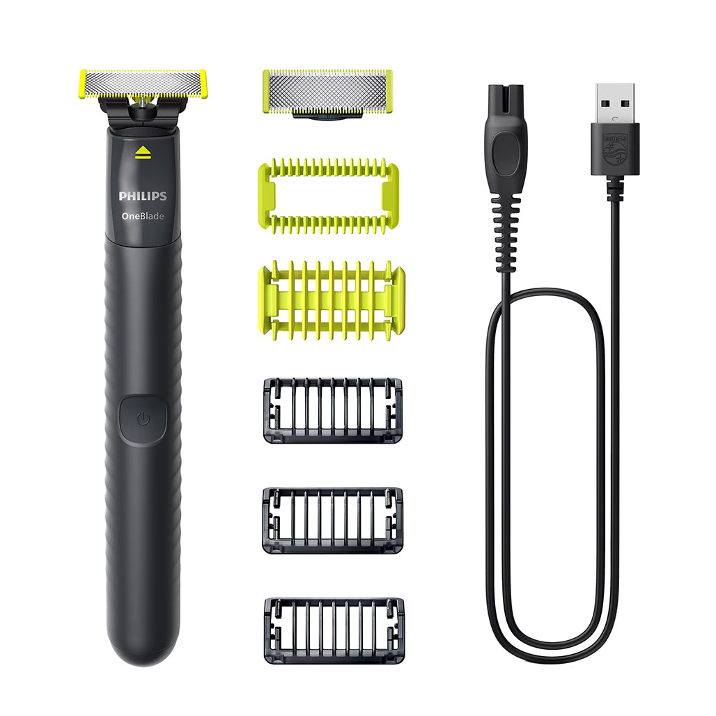 A Photo Of Philips OneBlade Face + Body QP1624/10 – Multi-Use Grooming Tool