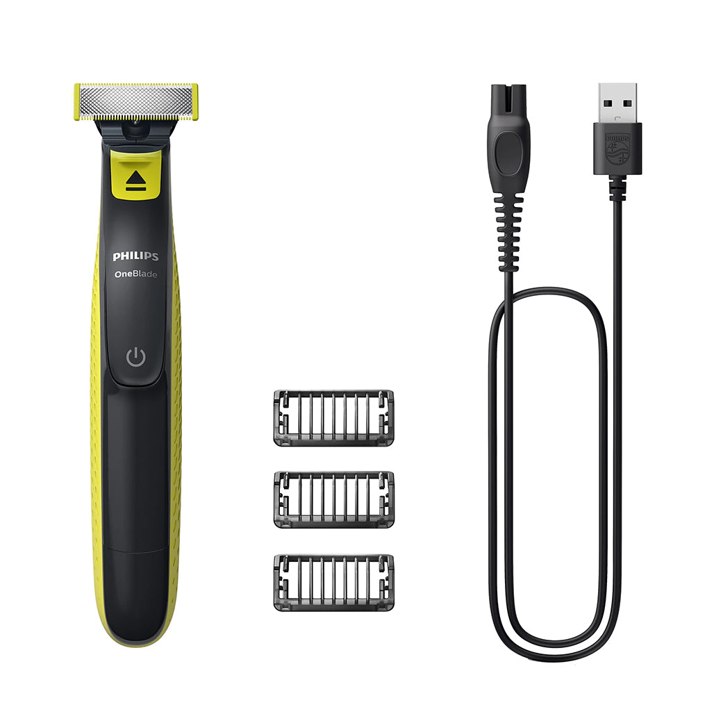 A Photo Of Philips OneBlade Face QP2724/10 Hybrid Beard Trimmer & Shaver
