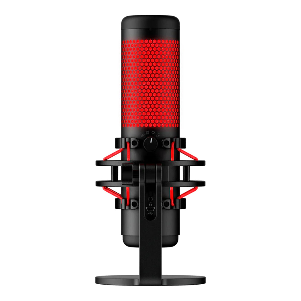 A Photo Of HyperX QuadCast USB Microphone - Black | 4P5P6AA