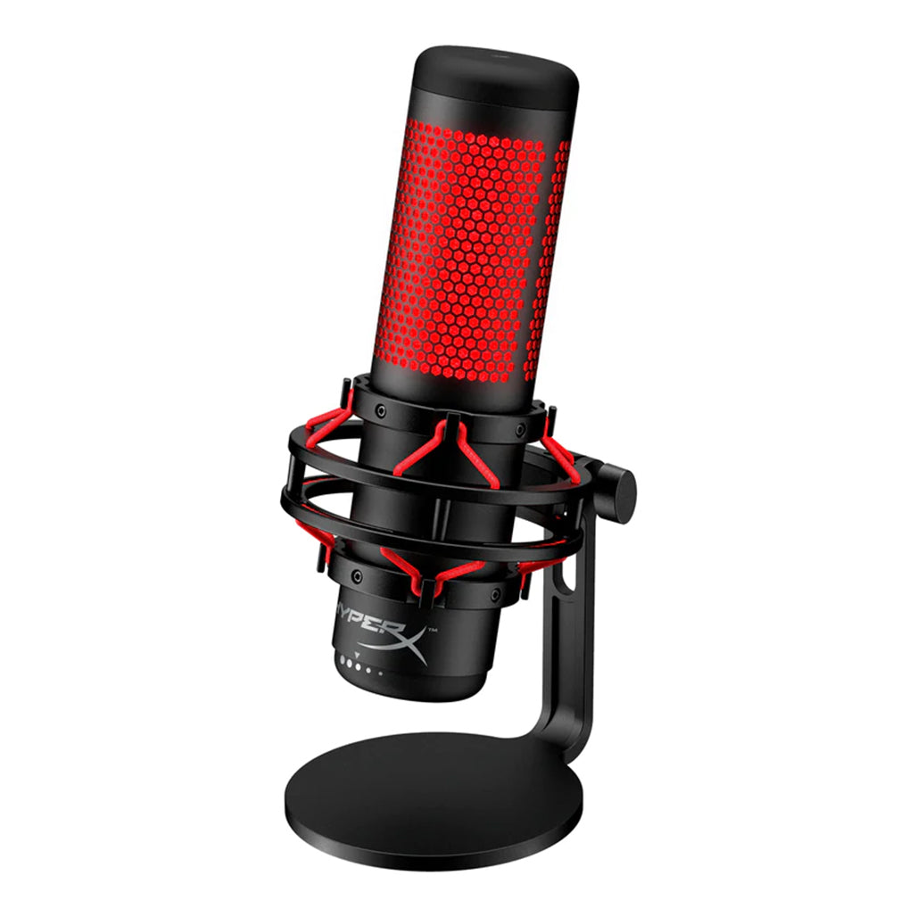 A Photo Of HyperX QuadCast USB Microphone - Black | 4P5P6AA