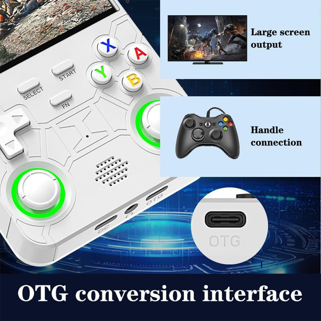 A Photo Of Retro Handheld Game Console R36 Ultra - 64GB