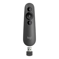 Logitech R500s Laser Presentation Remote - Wireless Slide Navigator with Red Laser Pointer