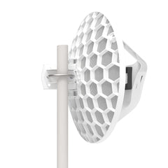 A Photo Of MikroTik Wireless Wire Dish 2 Gb/s Aggregate Link Kit | RBLHGG-60adkit - High-Speed 60 GHz Wireless Solution