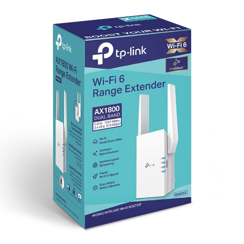 A Photo Of TP-Link RE605X - AX1800 Wi-Fi Range Extender