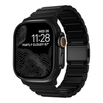 Redefine Magnetic Stainless Steel & Silicone Rugged Band for Apple Watch 44–49 mm