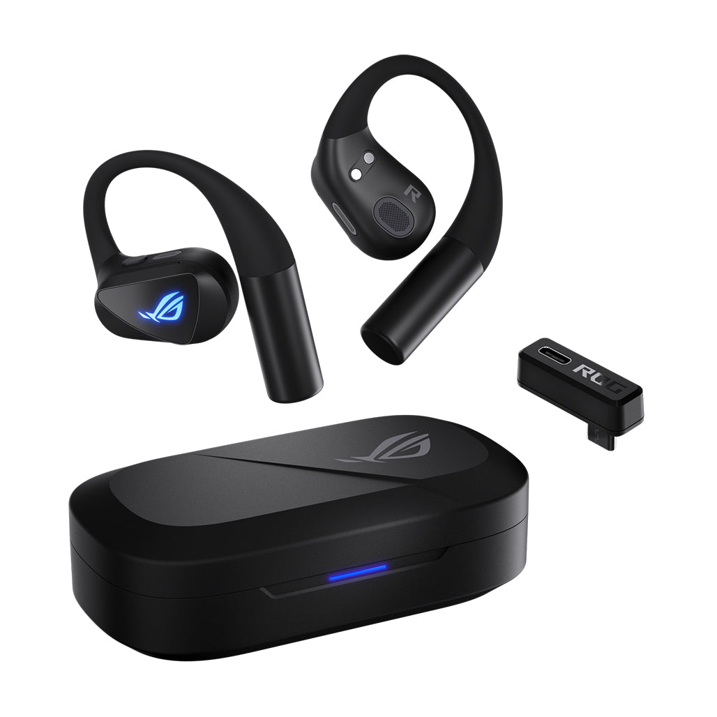 A Photo Of ASUS ROG Cetra Open Wireless Gaming Earbuds