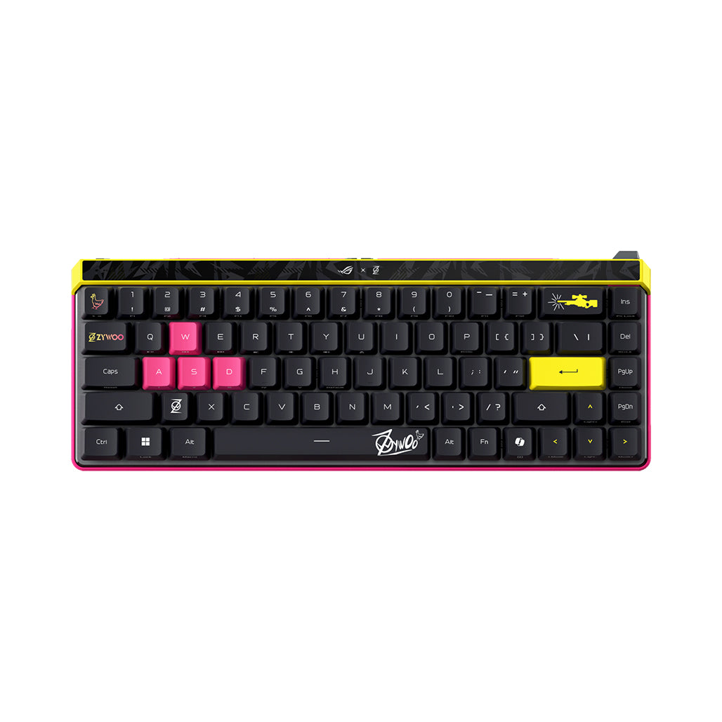 A Photo Of Asus ROG Falchion Ace HFX ZywOo Edition - 65% Analog Gaming Keyboard