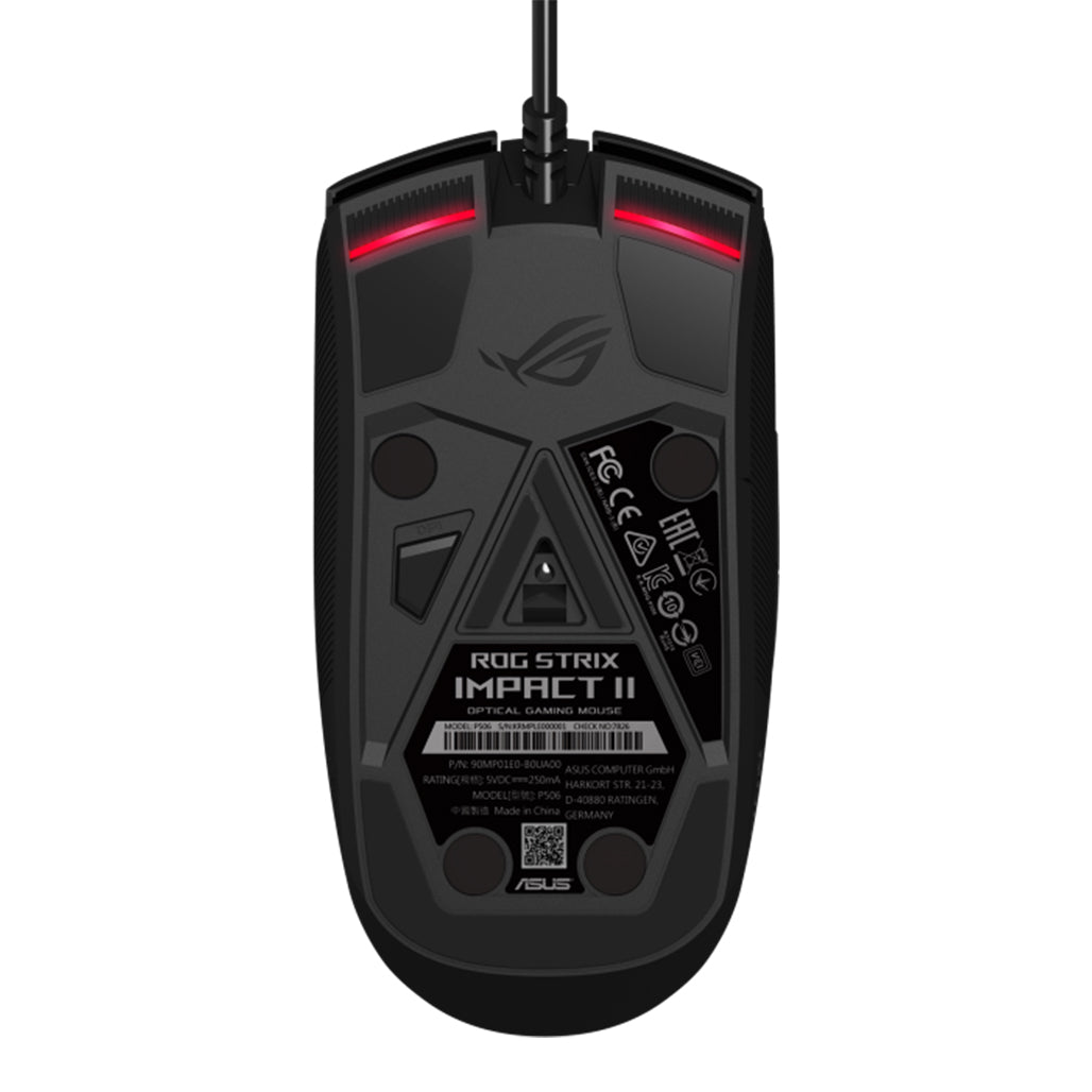 A Photo Of Asus ROG Strix Impact II Wired Gaming Mouse