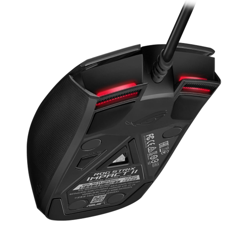 A Photo Of Asus ROG Strix Impact II Wired Gaming Mouse