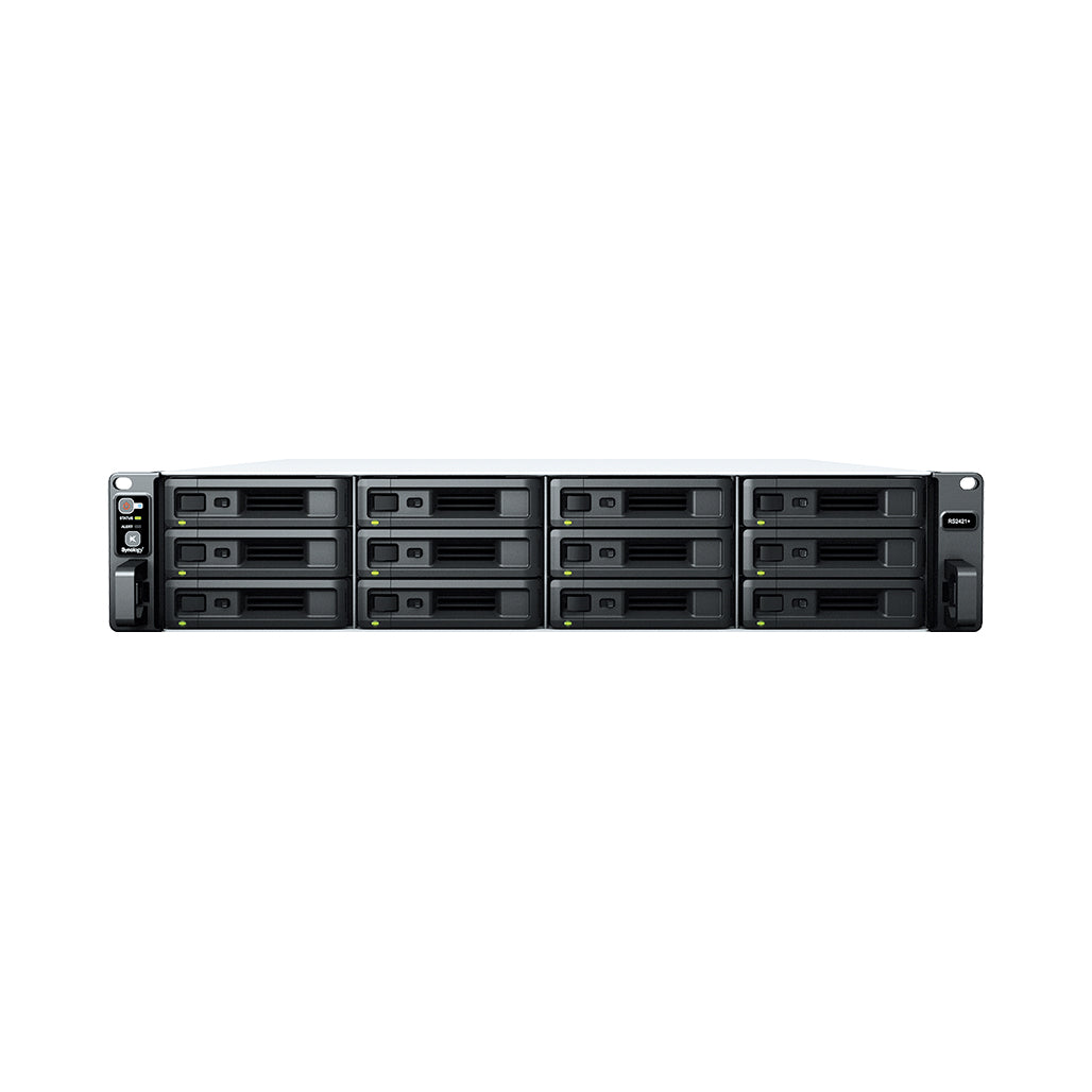 A Photo Of Synology 12-Bay NAS RackStation RS2421+