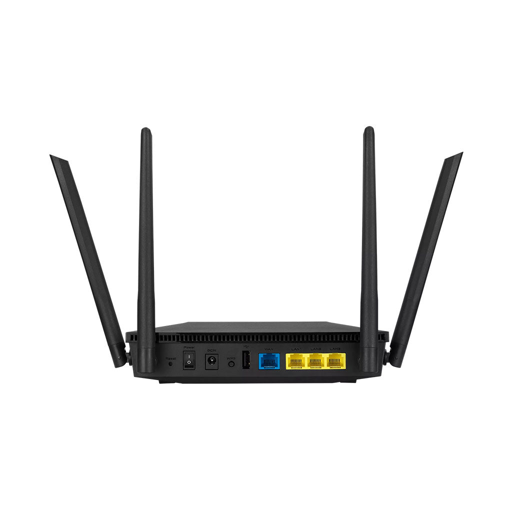 A Photo Of ASUS RT-AX53U - AX1800 Dual Band WiFi 6 (802.11ax) Router supporting MU-MIMO and OFDMA technology
