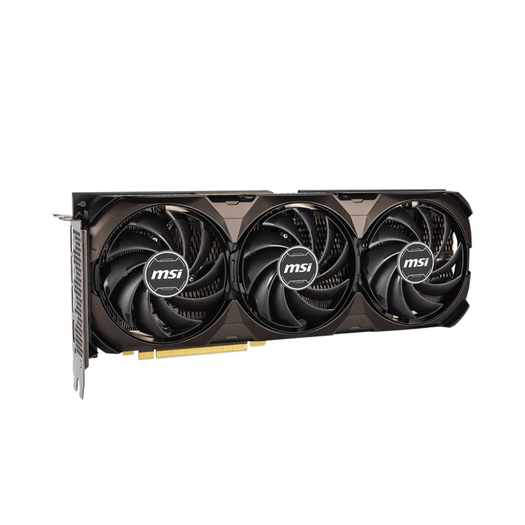 A Photo Of MSI GeForce RTX™ 4070 Ti SUPER 16G SHADOW 3X OC – NVIDIA Ada Lovelace Architecture, DLSS 3, Triple-Fan Cooling, and SFF-Ready Design