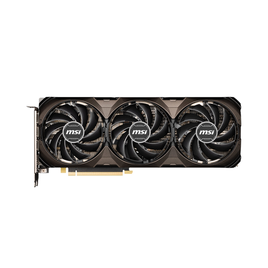 A Photo Of MSI GeForce RTX™ 4070 Ti SUPER 16G SHADOW 3X OC – NVIDIA Ada Lovelace Architecture, DLSS 3, Triple-Fan Cooling, and SFF-Ready Design