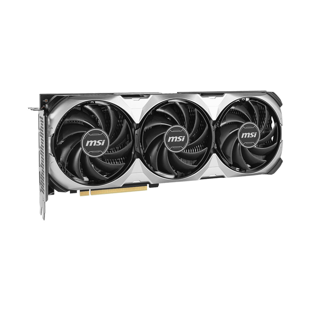 A Photo Of MSI GeForce RTX™ 4070 VENTUS 3X E1 12G OC - High Performance Graphics Card for Gamers and Creators