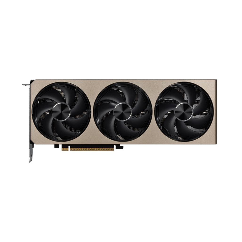 A Photo Of MSI GeForce RTX 5080 16G INSPIRE 3X OC – Compact DLSS 4 Graphics Card with Blackwell Architecture